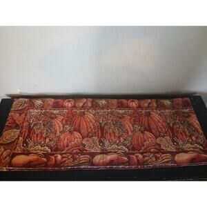 Harvest Tapestry Table Runner Thanksgiving Fall 13”x68”